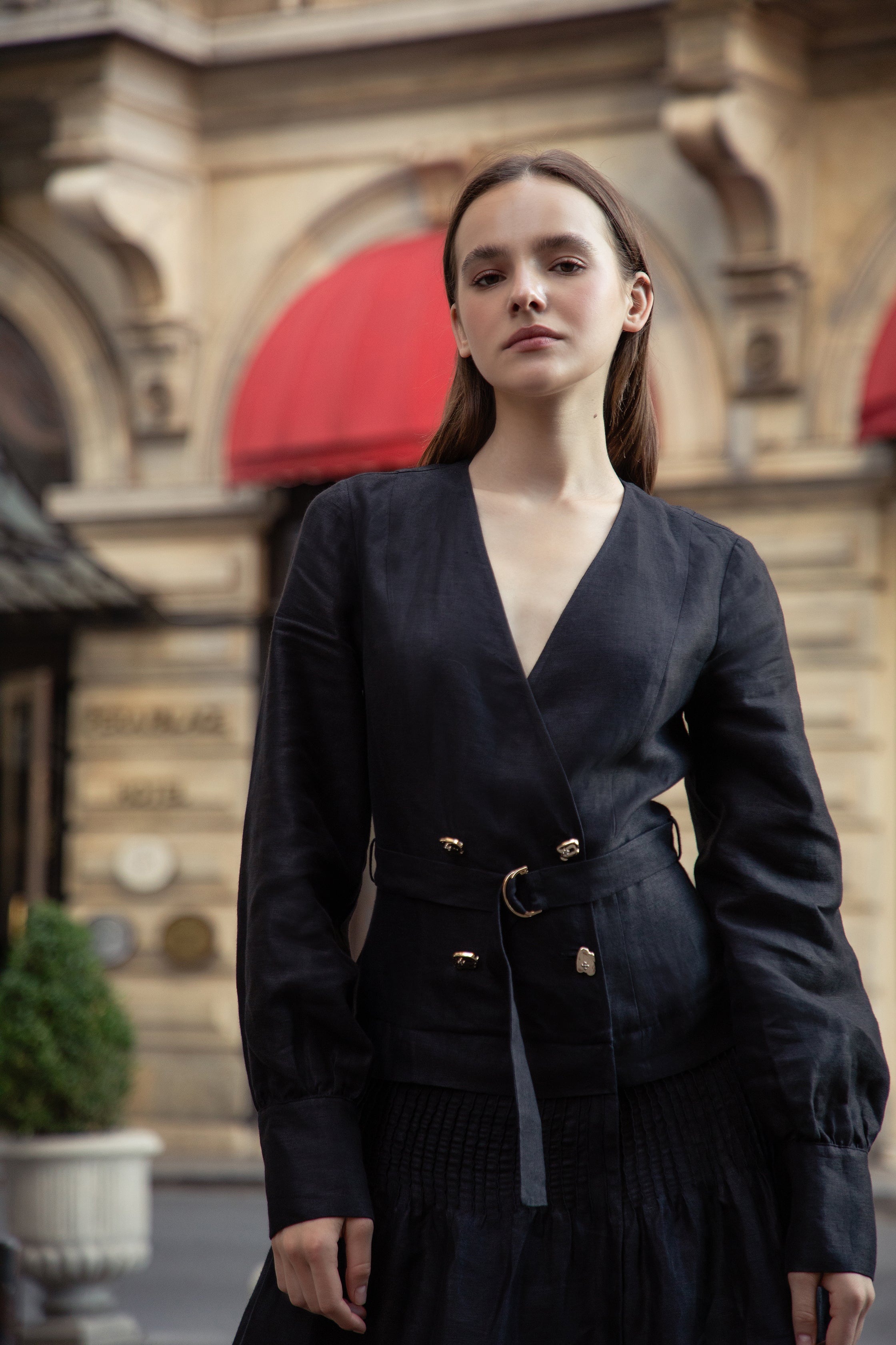 Anabelle Black Maxi Dress