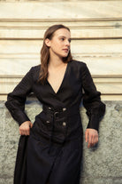 Anabelle Black Maxi Dress
