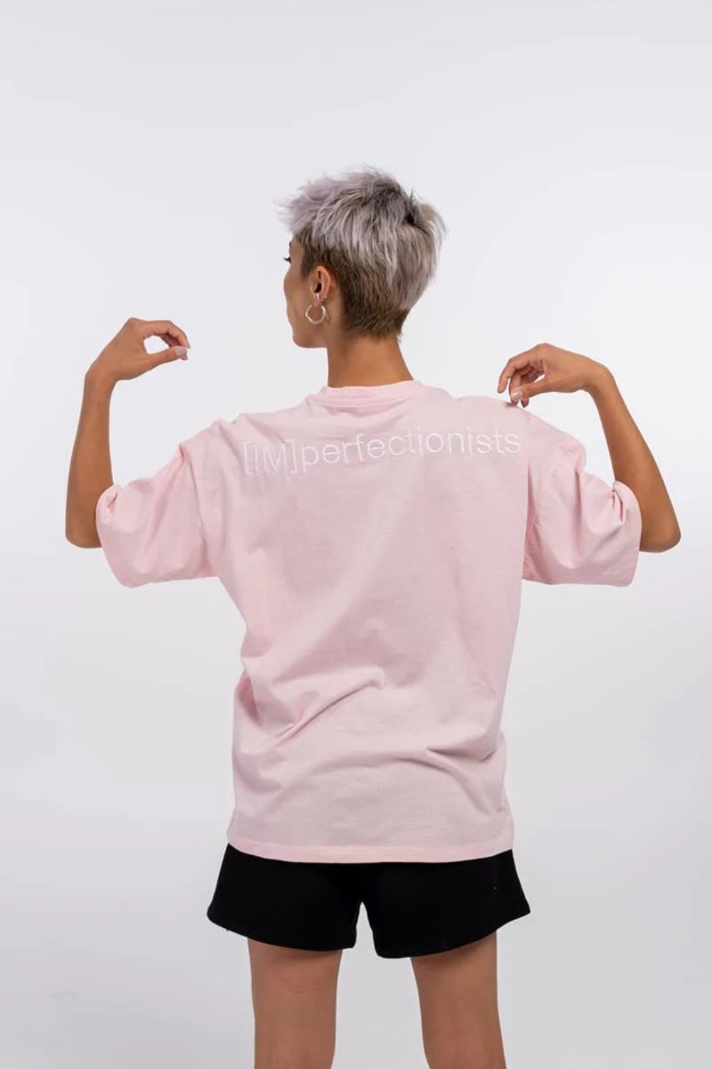 IMperfectionists-Odense Açık Pembe Tshirt-Mum-1-Milagron.com