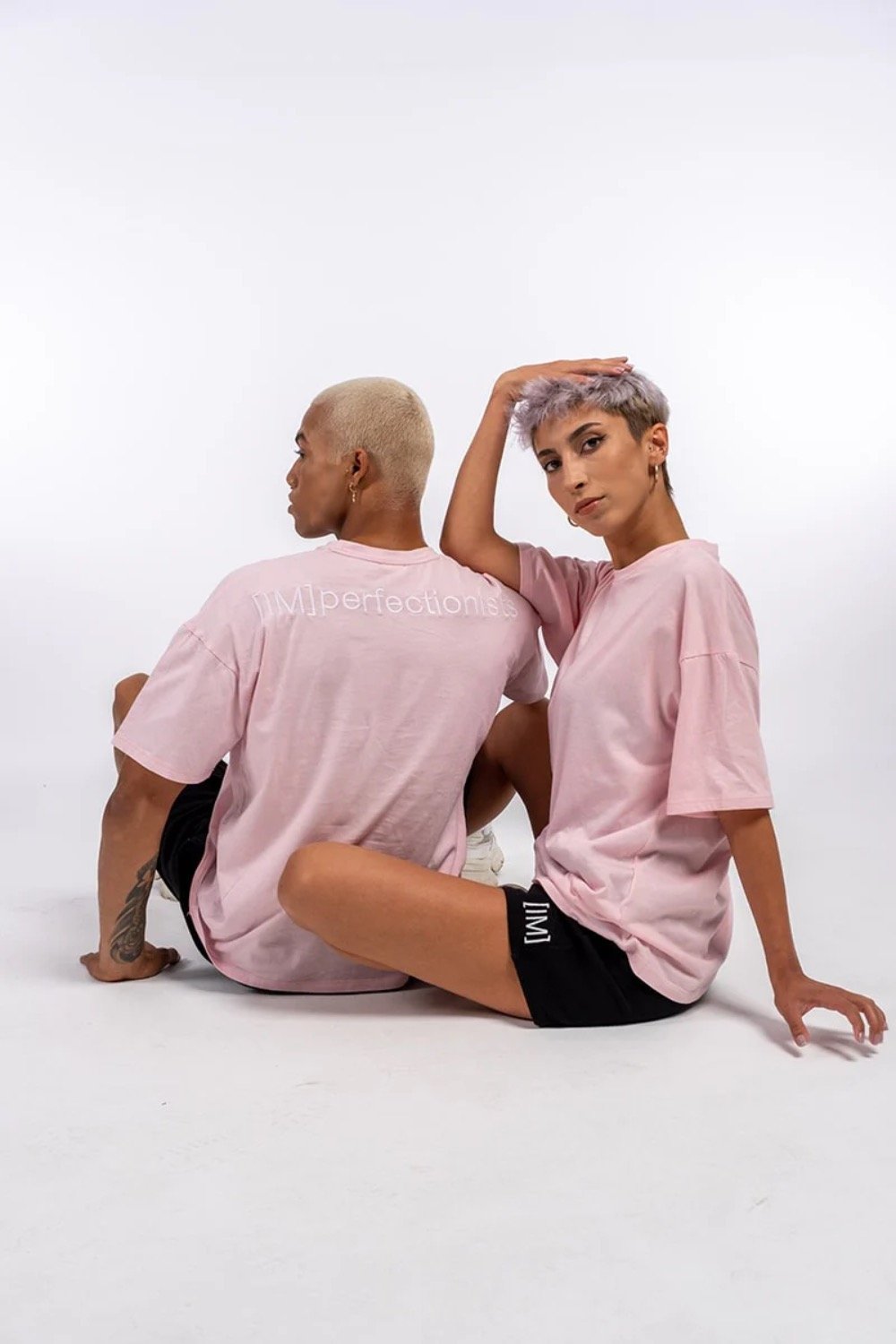 IMperfectionists-Odense Açık Pembe Tshirt-Mum-3-Milagron.com