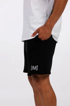 IMperfectionists-Roskilde Siyah Şort Erkek-T-Shirts-3-Milagron.com