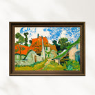 Vincent Van Gogh - Auvers-Sur-Oise'Da Bir Sokak