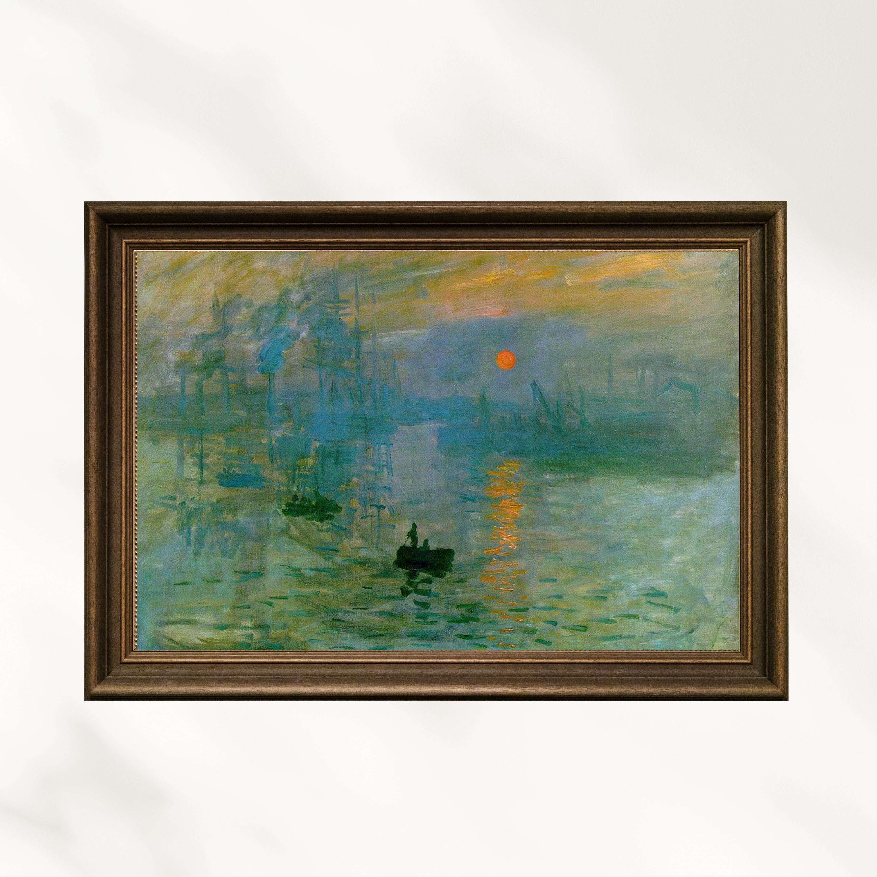 Claude Monet - İZlenim - Gün Doğumu
