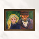 Edvard Munch - Yaşlı Balıkçı Ve Kızı