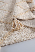 Irya-Agnes 2’li Takım Banyo Paspası %100 Pamuk 40x60 + 60x90 Ekru-Banyo Paspası-6-Milagron.com