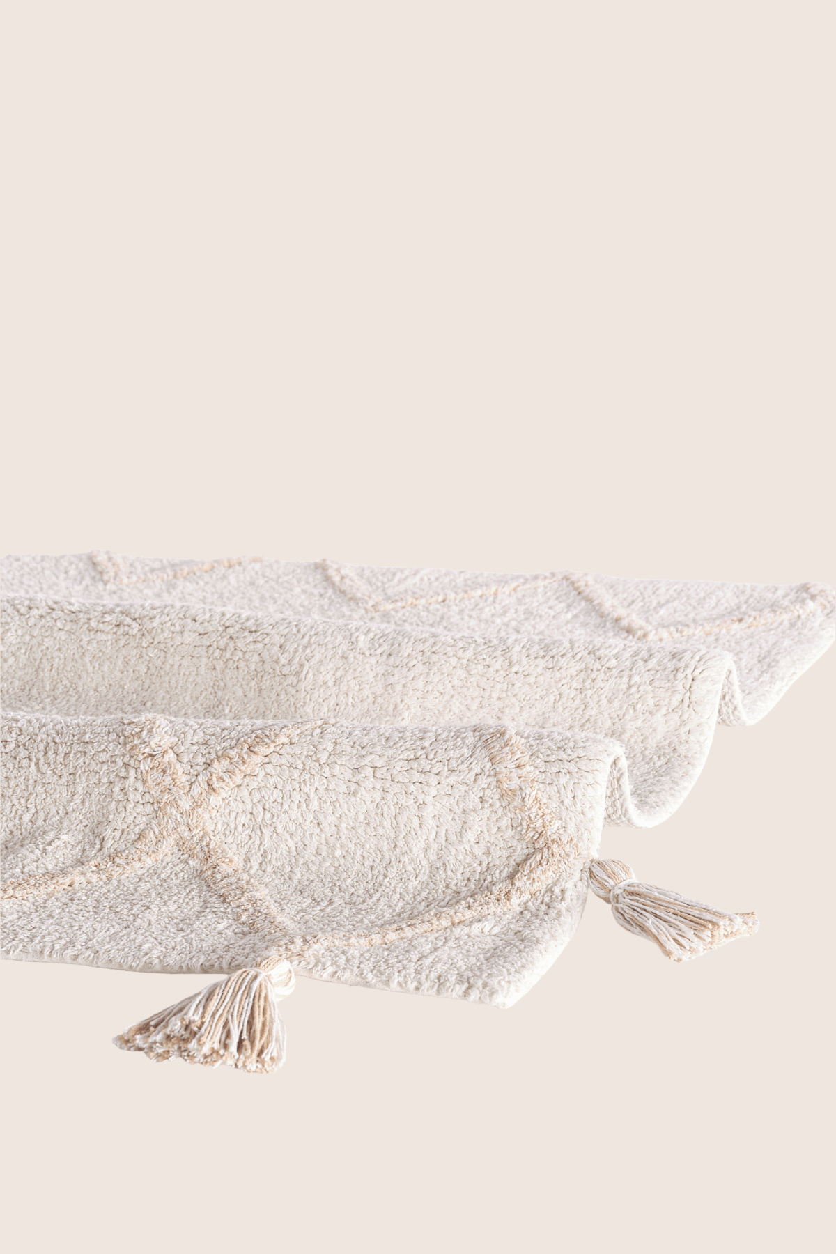 İRYA-Agnes Banyo Paspası Krem 70X110 Cm-Paspas-6-Milagron.com