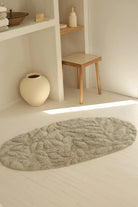 İRYA-Allesi Tekli Banyo Paspası %100 Pamuk 65X115 Yeşil-Paspas-1-Milagron.com