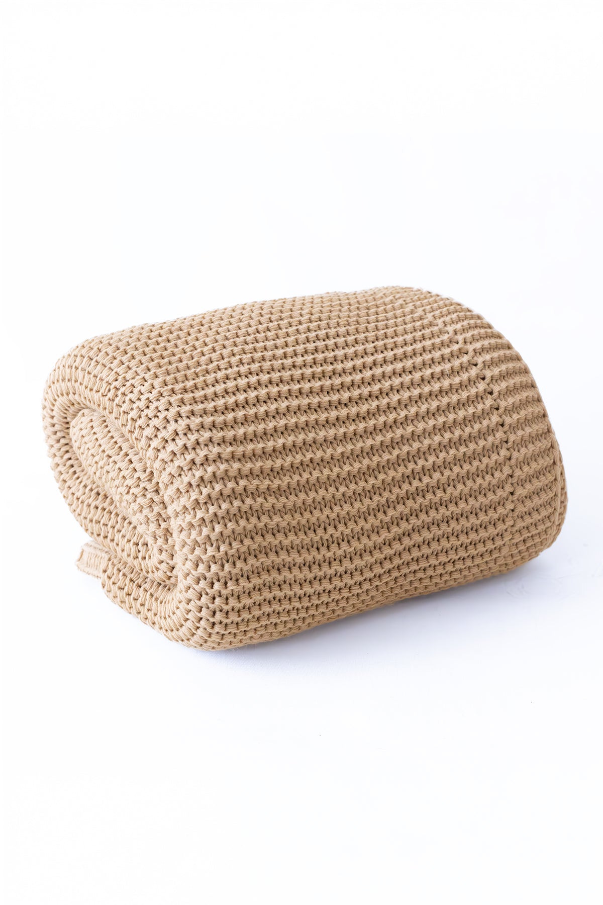 İRYA-Amber Örme Battaniye 130X170 Bej-Battaniye-4-Milagron.com