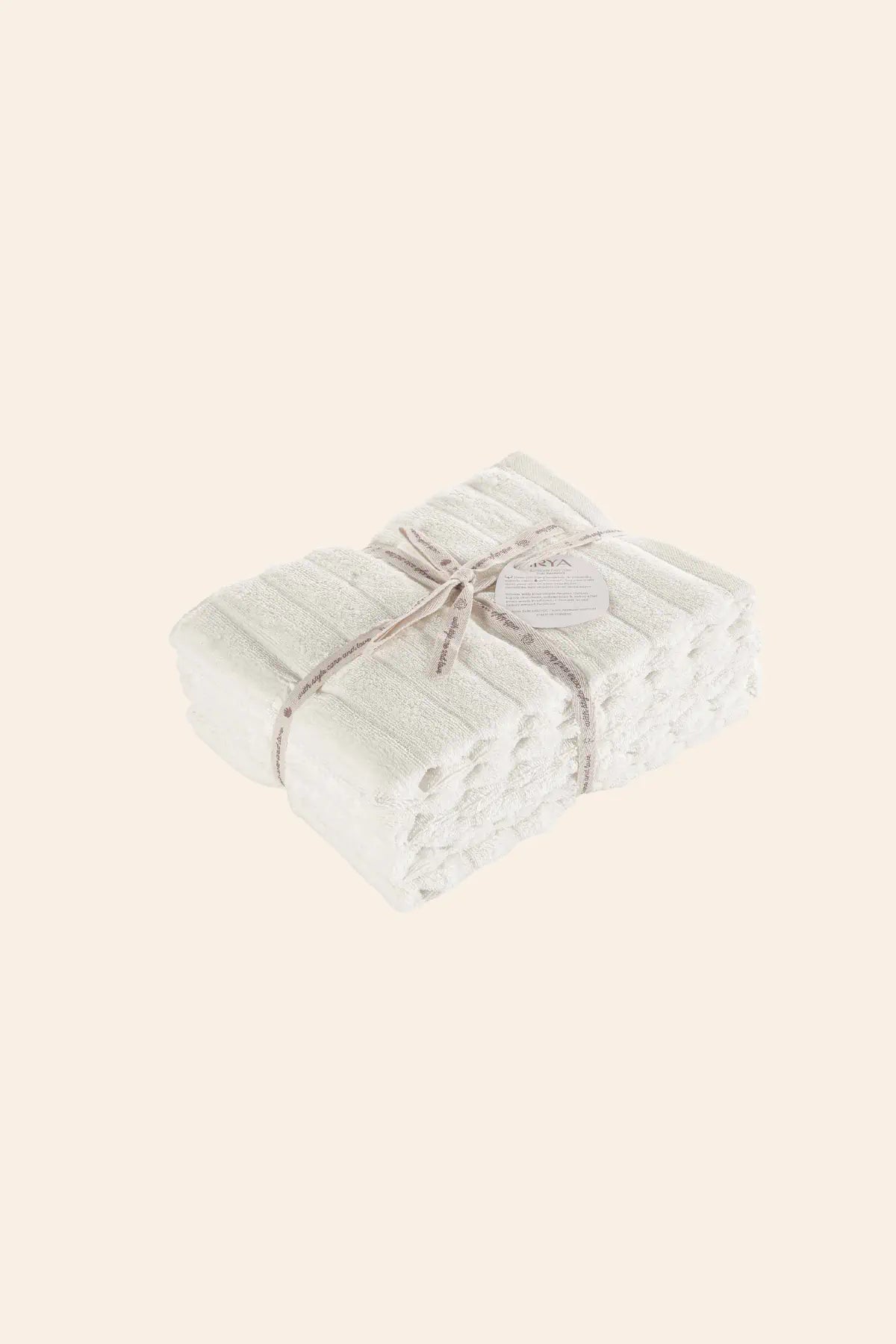 Arora %100 Pamuk Havlu Seti Milk