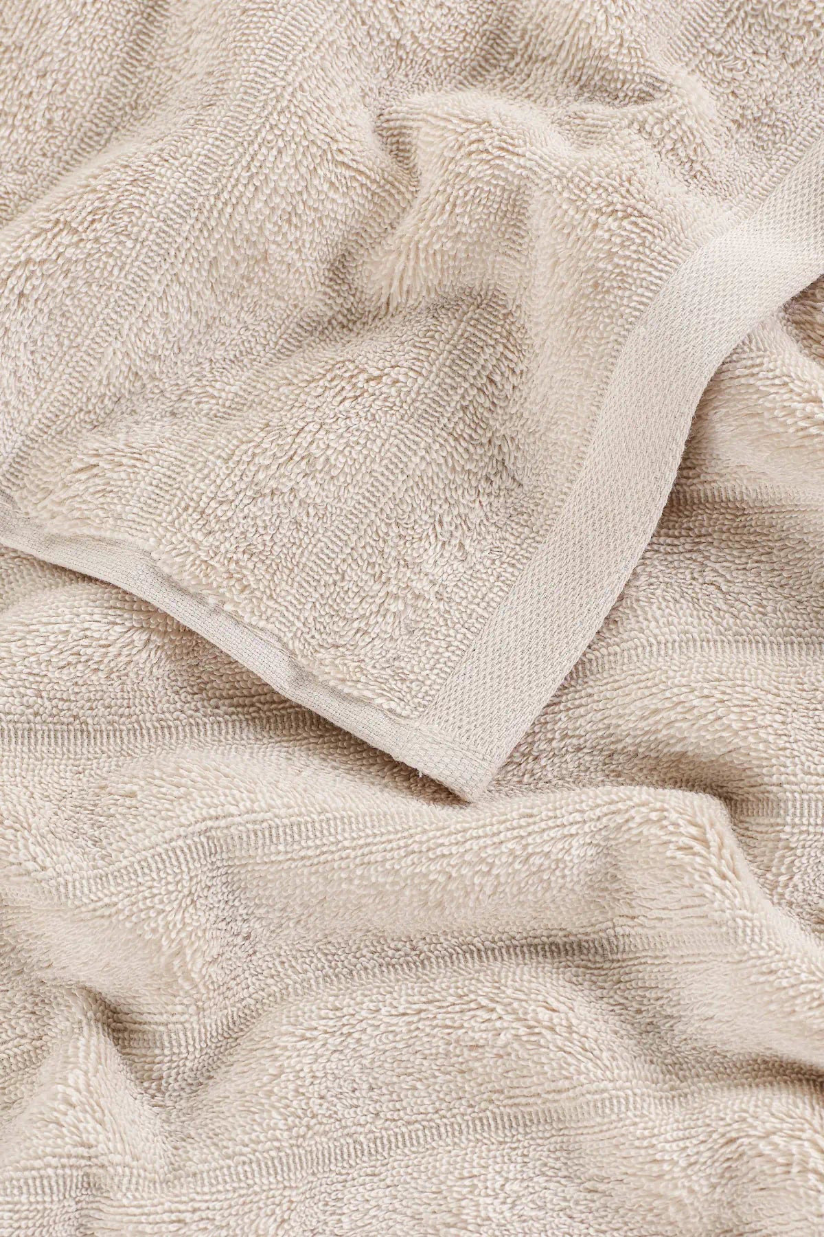 Arora %100 Pamuk Havlu Seti Sandy Beige