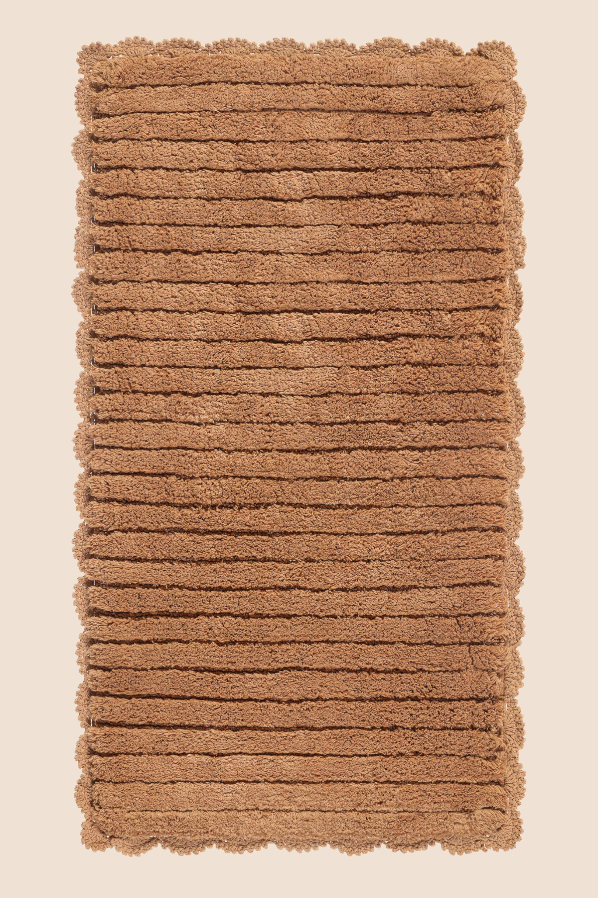 Arora Pamuk Banyo Paspası, Toprak, 70 x 130 cm - 0
