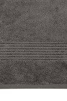 Irya-Aspen Yüz Havlusu 50x90 Cm Antrasit-Havlu-4-Milagron.com