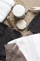 Irya-Aspen Yüz Havlusu 50x90 Cm Antrasit-Havlu-6-Milagron.com