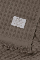 İRYA-Aura Waffle Banyo Havlusu Gri 70X140-Havlu & Havlu Setleri-6-Milagron.com