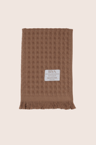 İRYA-Aura Waffle Havlu Kahve 50X100-Havlu & Havlu Setleri-3-Milagron.com
