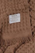 İRYA-Aura Waffle Havlu Kahve 70X140-Havlu & Havlu Setleri-4-Milagron.com
