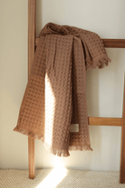 İrya-Aura Waffle Havlu Kahve 70x140-1-Milagron.com