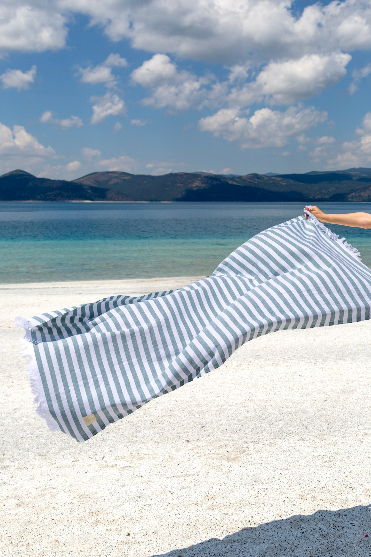 Irya-Avalon Peştamal 90 X170 Yeşil-Peştamal-2-Milagron.com