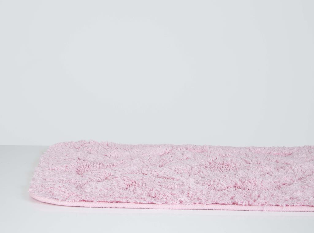 Irya-Barnes 2'li Banyo Paspası Pudra 40x60+60x90-Banyo Paspası-4-Milagron.com