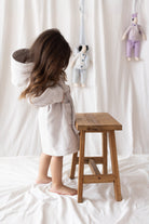 Irya-Bebe Marin çocuk Bornoz Bej-Çocuk Bornozu-3-Milagron.com