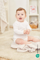 Irya-Bebe Marin çok Amaçlı Müslin örtü 120x120 Bej-Bebek Battaniyesi-1-Milagron.com