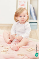 Irya-Bebe Marin çok Amaçlı Müslin örtü 120x120 Pembe-Bebek Battaniyesi-1-Milagron.com