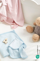 Irya-Bebe Marin Mermaid Müslin Battaniye 120x120 Mavi-Bebek Battaniyesi-7-Milagron.com