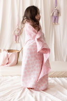 Irya-Bebe Marin Seashell Müslin Battaniye 120x120 Pembe-Bebek Battaniyesi-1-Milagron.com