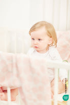 Irya-Bebe Marin Seashell Müslin Battaniye 120x120 Pembe-Bebek Battaniyesi-8-Milagron.com