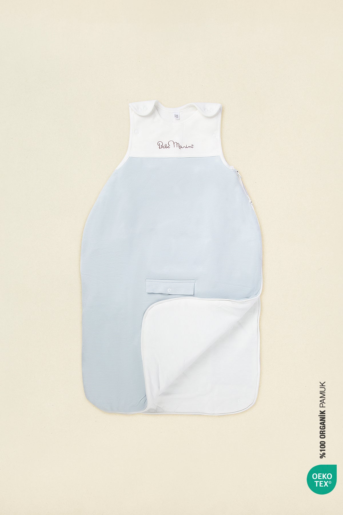 Irya-Bebe Marin Uyku Tulumu Mavi-Kundak-2-Milagron.com