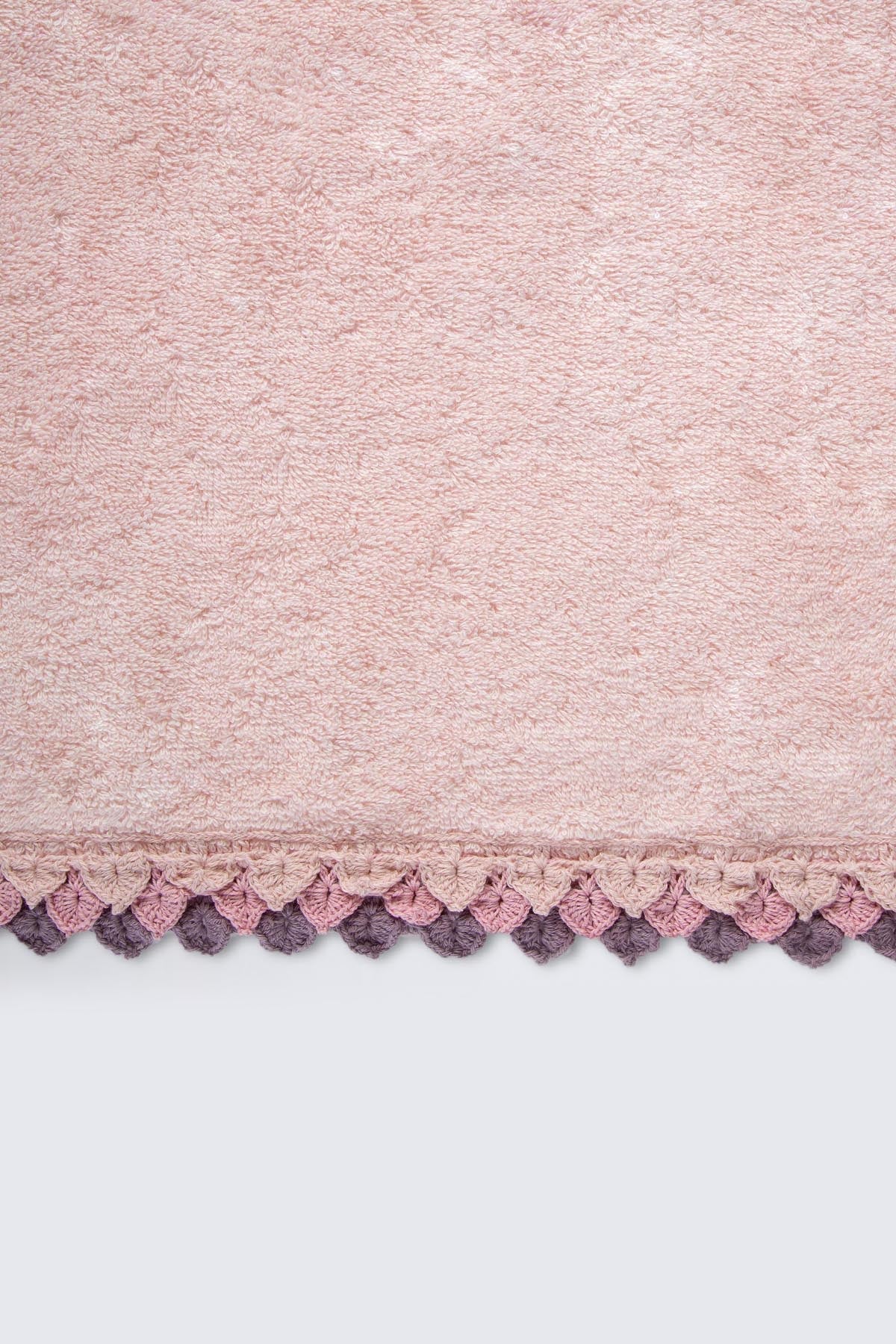 Irya-Becca Banyo Havlusu 90x150 Cm Pembe-Havlu-2-Milagron.com