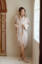 Belina Bambu Kadın Bornoz Whisper Pink