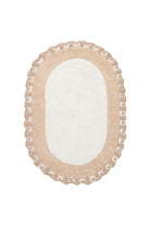 İRYA-Bianca 2’Li Takım Banyo Paspası %100 Pamuk 40X60 + 60X90 Ekru-Paspas-5-Milagron.com
