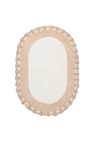 Irya-Bianca 2’li Takım Banyo Paspası %100 Pamuk 40x60 + 60x90 Ekru-Banyo Paspası-4-Milagron.com