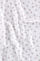 Irya-Birdie Organik Pamuk 2 Katlı Müslin örtü Ekru 100x100-Bebek Battaniyesi-3-Milagron.com