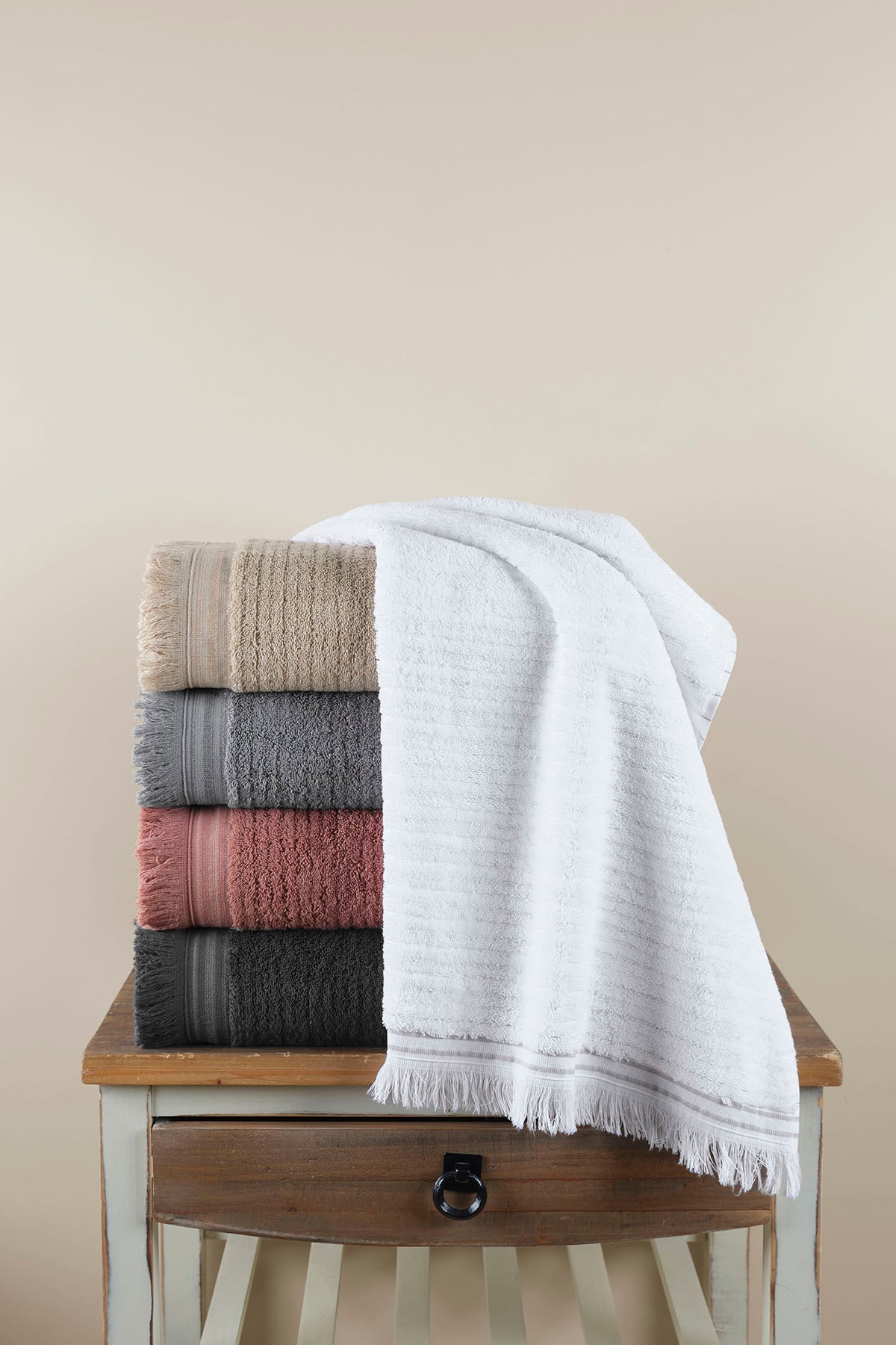 Irya-Bliss Setli Havlu Beyaz-Havlu-6-Milagron.com