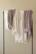 İRYA-Bodrum Banyo Havlusu Seti, Ekru - 2'li, 80x150 Cm-Havlu & Havlu Setleri-4-Milagron.com
