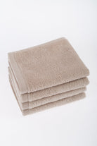 İRYA-Bouquet Çantalı 4'Lü El Havlusu Haki-Kum-Havlu & Havlu Setleri-2-Milagron.com