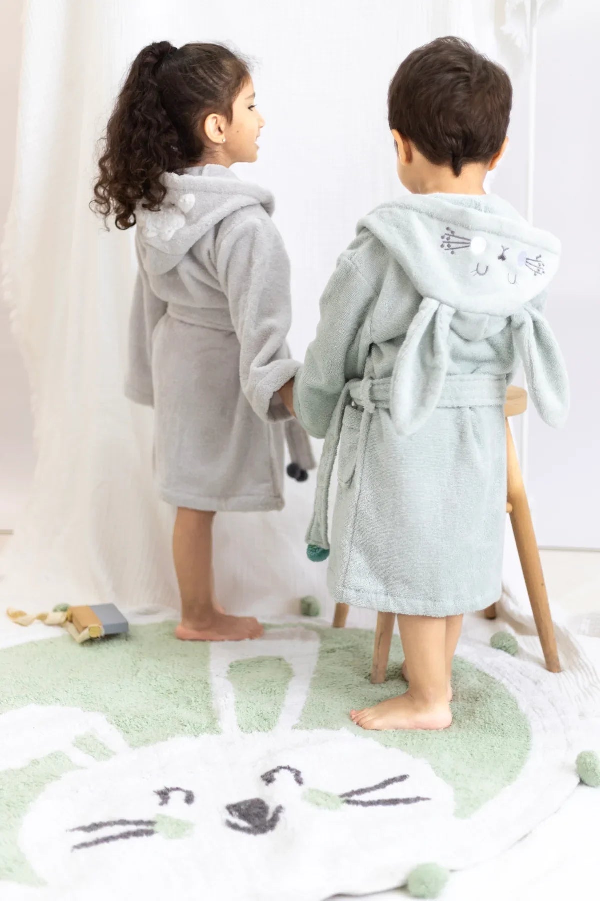 İRYA-Bunny Çocuk Odası Halısı 110X110-Halı-3-Milagron.com