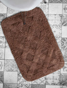 İRYA-Burns Banyo Paspası 2'Li Kahve 40X60+60X90-Paspas-6-Milagron.com