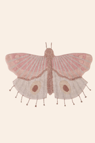 Butterfly Tekli %100 Pamuk Çocuk Odası Halısı 70X120 Cm Soft Pembe