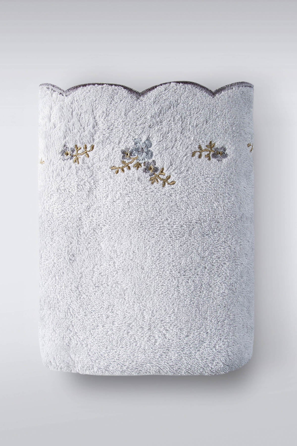 Irya-Clarina Banyo Havlusu 90x150 Cm Gri-Havlu-1-Milagron.com