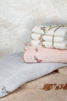 Irya-Clarina Banyo Havlusu 90x150 Cm Gri-Havlu-2-Milagron.com