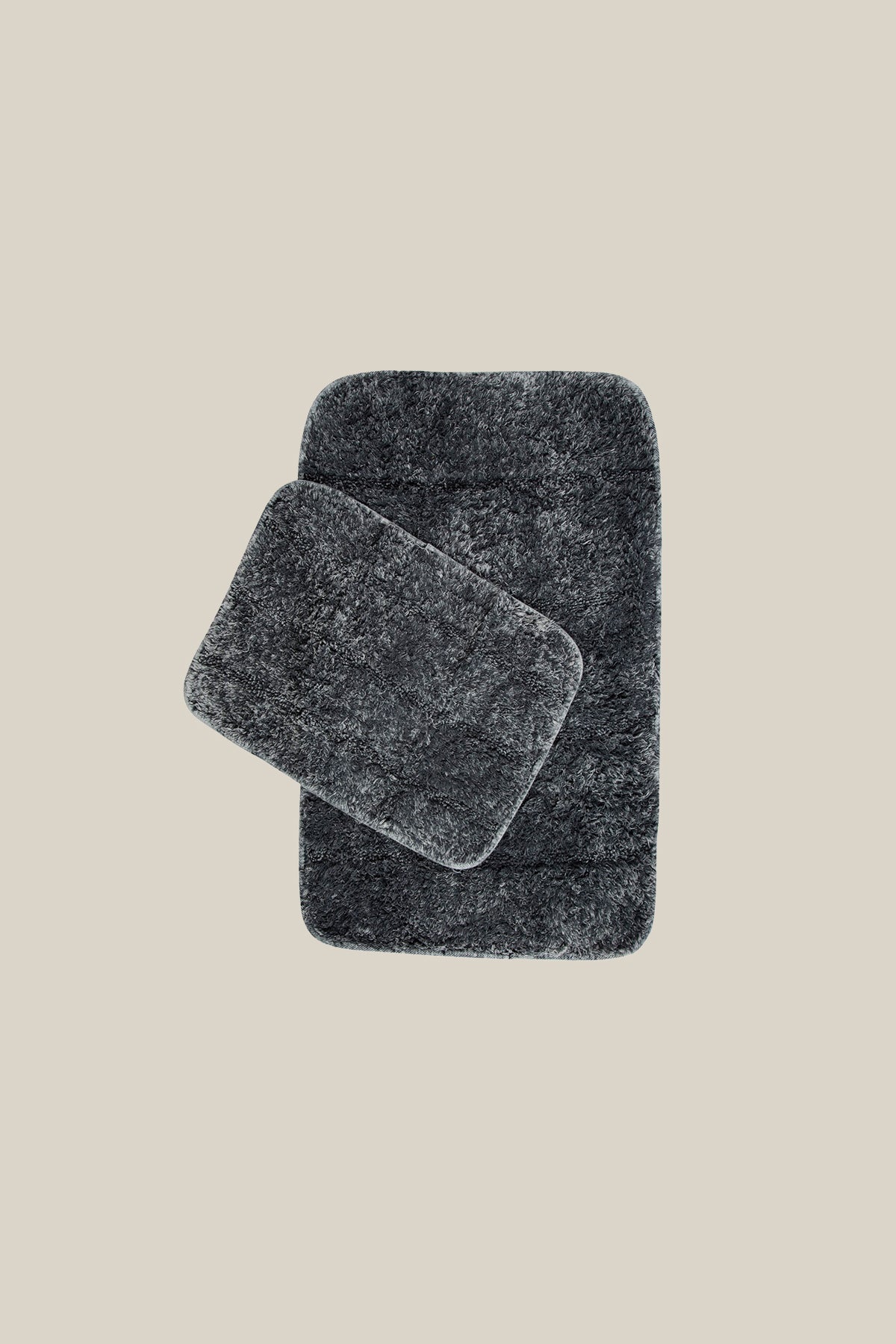 İRYA-Clay Banyo Paspası 2'Li Denim Taşlama 40X60+60X90-Paspas-1-Milagron.com