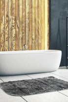 İRYA-Clay Banyo Paspası 2'Li Denim Taşlama 40X60+60X90-Paspas-2-Milagron.com