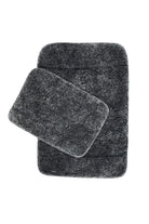 İRYA-Clay Banyo Paspası 2'Li Denim Taşlama 40X60+60X90-Paspas-4-Milagron.com