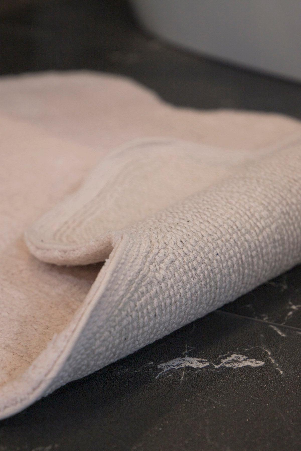 Irya-Cloud Tekli Bulut Banyo Paspası %100 Pamuk 50x80 Pembe-Banyo Paspası-4-Milagron.com