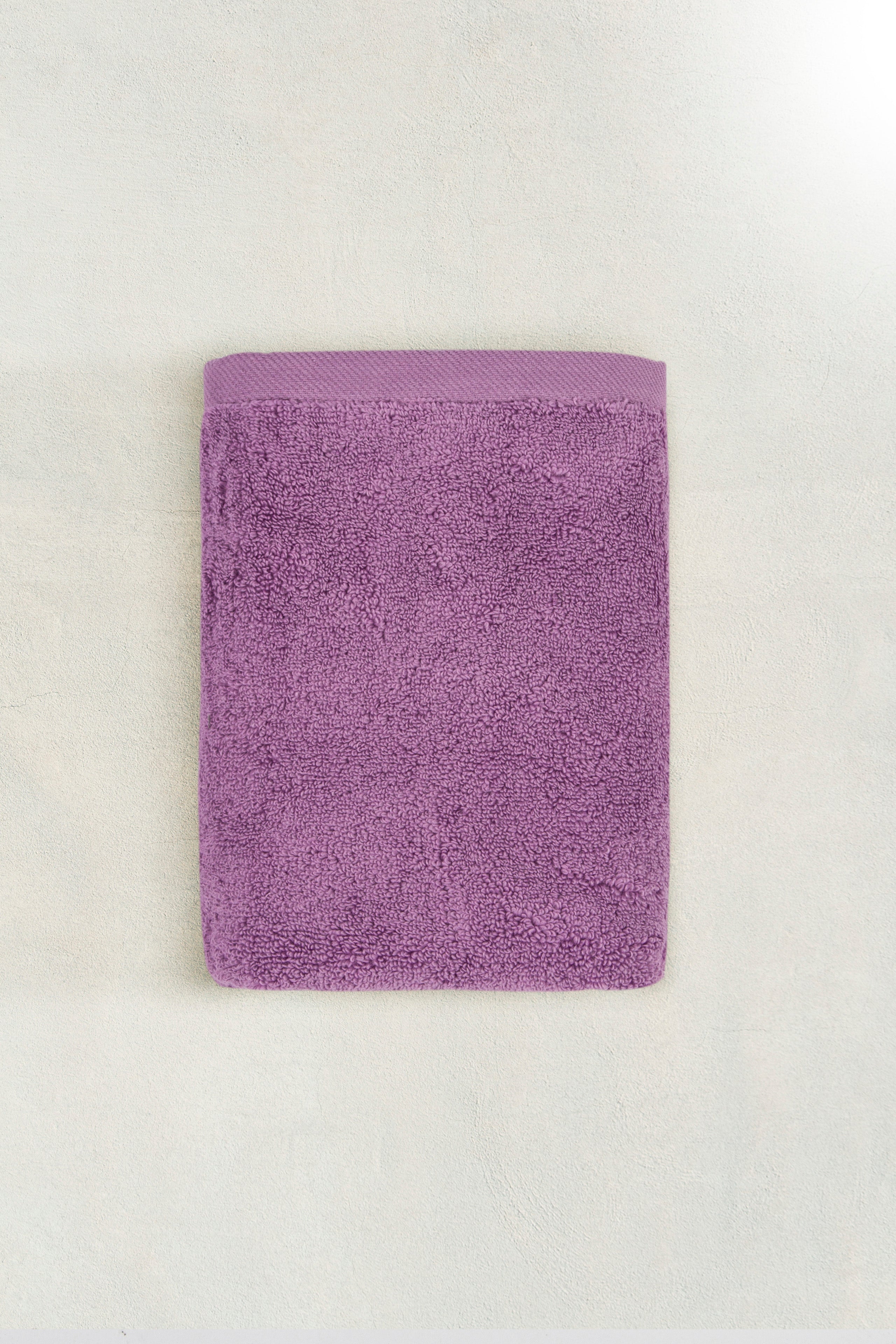 İRYA-Colet Banyo Havlusu 70X130 Cm Lila-Havlu & Havlu Setleri-1-Milagron.com