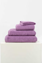 İRYA-Colet Banyo Havlusu 70X130 Cm Lila-Havlu & Havlu Setleri-3-Milagron.com