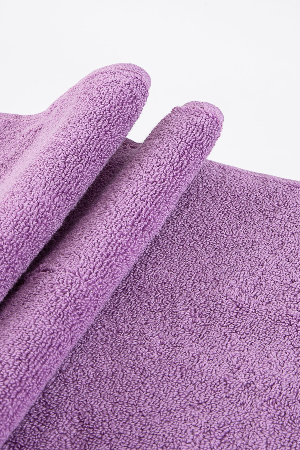 İRYA-Colet Banyo Havlusu 70X130 Cm Lila-Havlu & Havlu Setleri-5-Milagron.com